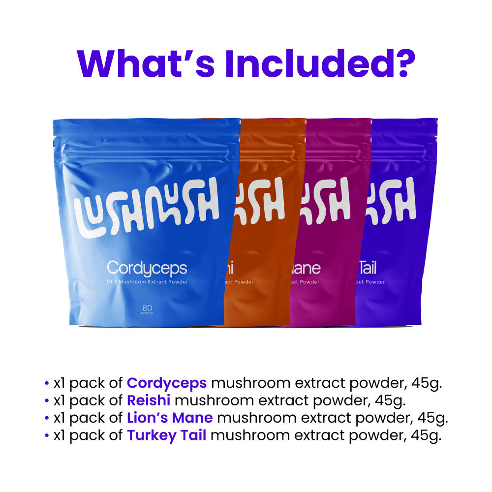 Perform & Recover - Mushroom Extract Bundle