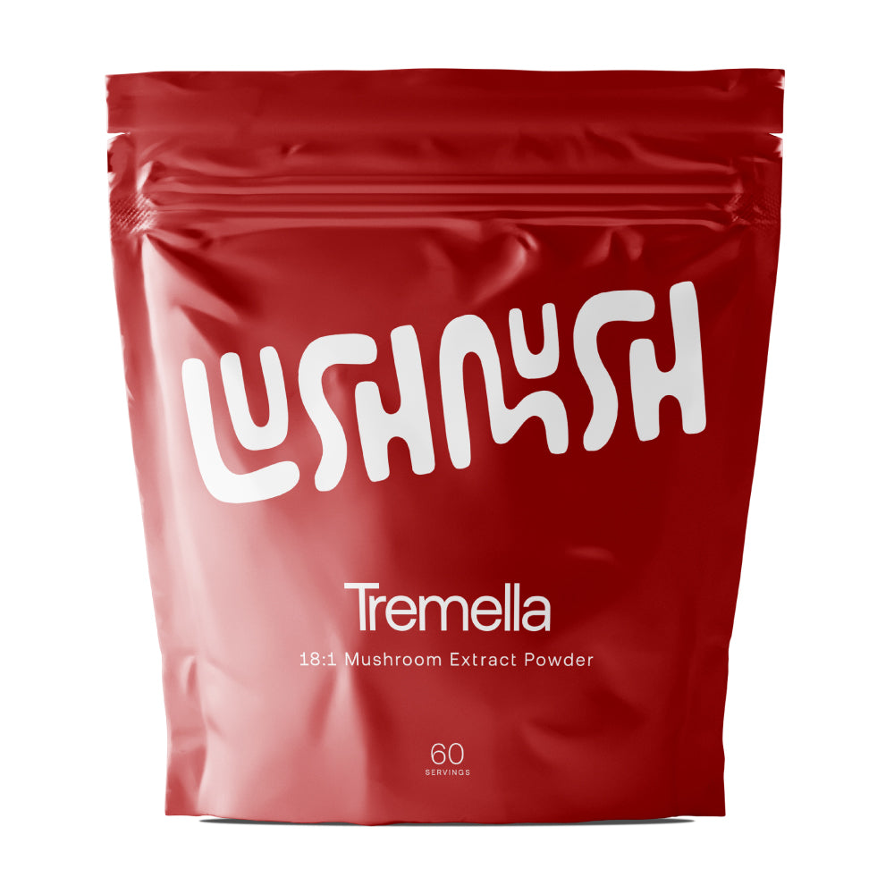 tremella mushroom extract powder packaging front