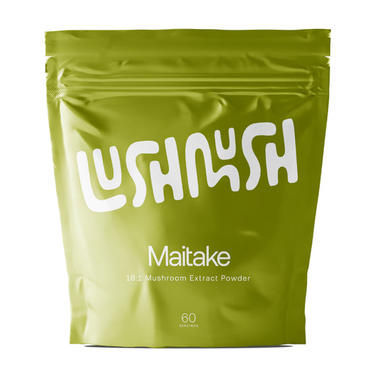 maitake mushroom extract powder packaging front